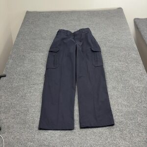 Flying Cross Cargo Pants Mens 29x28.5 Navy Blue Ripstop Tactical Uniform Utility